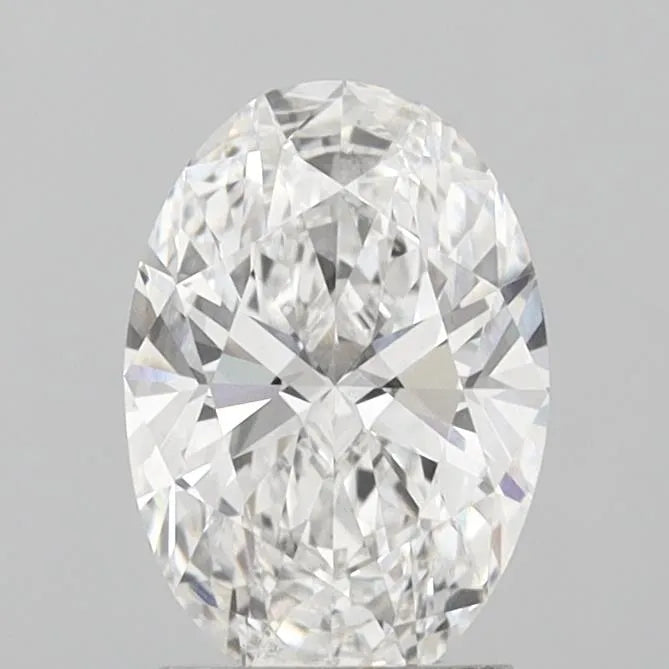 2.03ct Oval Lab Grown Diamond (Colour E, Clarity VS2, IGI Certified)