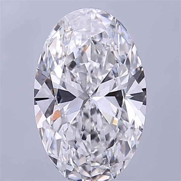 2.09ct Oval Lab Grown Diamond (Colour E, Clarity VVS2, IGI Certified)