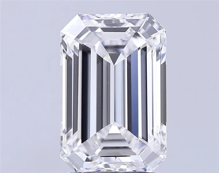 2.40ct Emerald Lab Grown Diamond (Colour D, Clarity VVS2, IGI Certified)