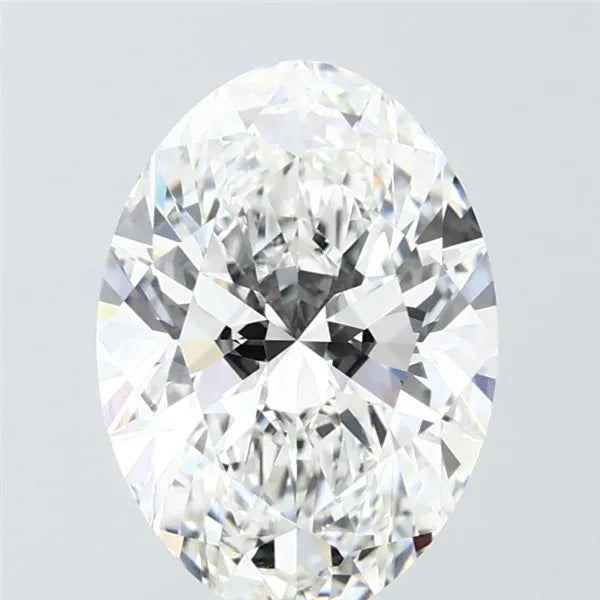 2.50ct Oval Lab Grown Diamond (Colour F, Clarity VVS2, IGI Certified)