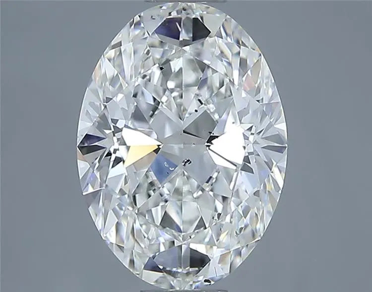 2.50ct Oval Natural Diamond (Colour H, Clarity SI2, GIA Certified)