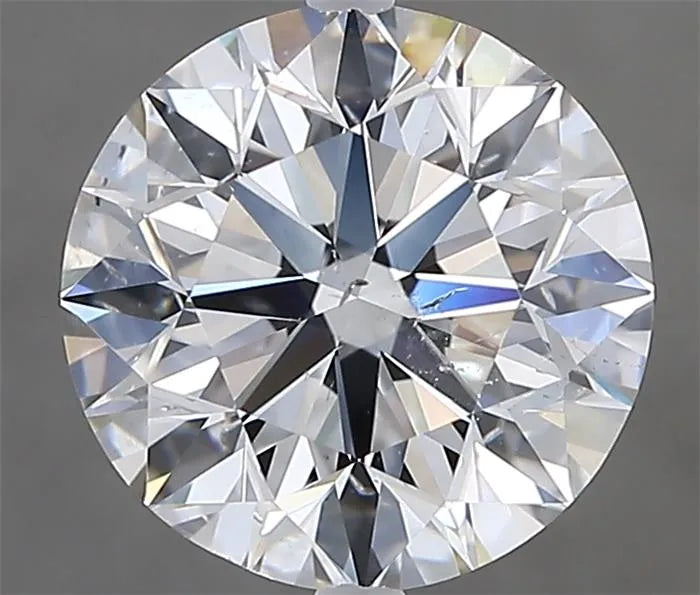 2.50ct Round Natural Diamond (Colour F, Clarity SI2, Cut EX, GIA Certified)