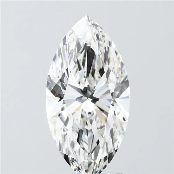 2.51ct Marquise Lab Grown Diamond (Colour F, Clarity VVS2, IGI Certified)