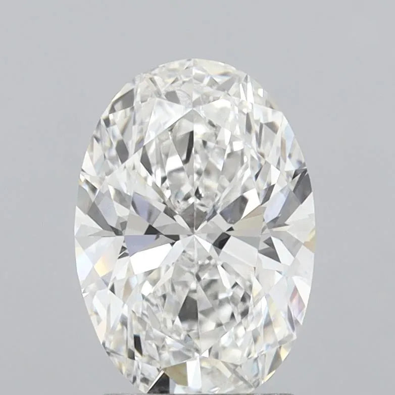 2.52ct Oval Lab Grown Diamond (Colour F, Clarity VS1, IGI Certified)