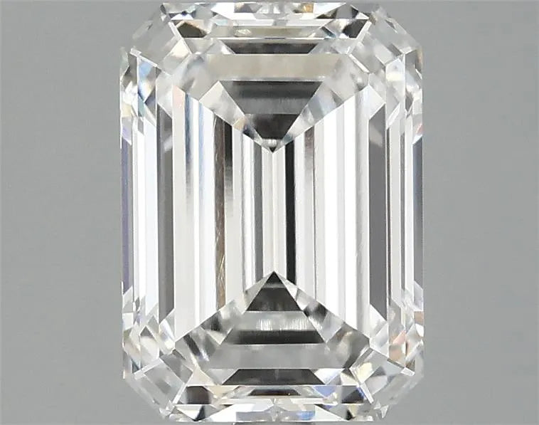 2.84ct Emerald Lab Grown Diamond (Colour F, Clarity VVS2, IGI Certified)