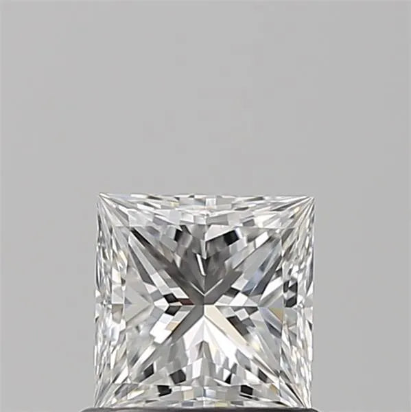 0.70ct Princess Natural Diamond (Colour F, Clarity VVS2, GIA Certified)