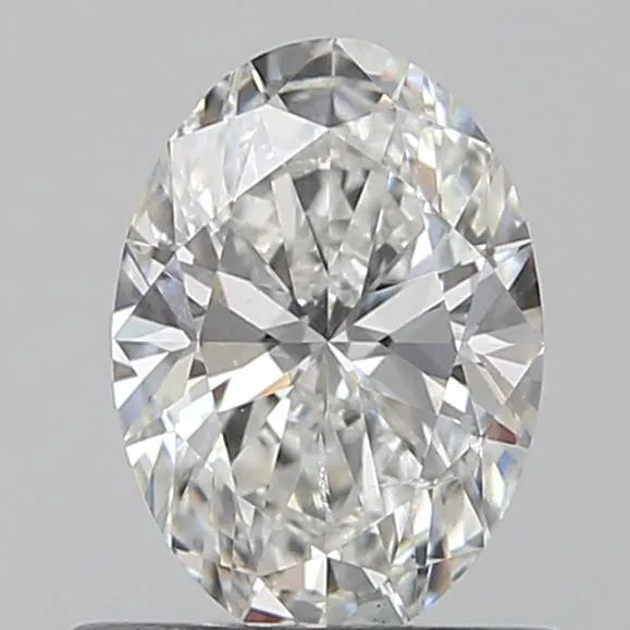 0.60ct Oval Natural Diamond (Colour G, Clarity SI2, Cut EX, GIA Certified)