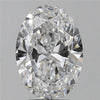 3.00ct Oval Lab Grown Diamond (Colour D, Clarity VS1, IGI Certified)