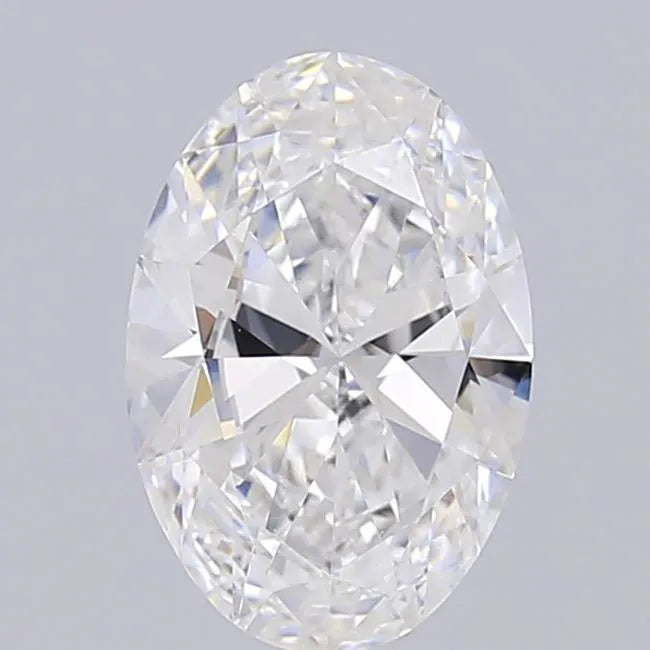 3.00ct Oval Lab Grown Diamond (Colour D, Clarity VVS2, IGI Certified)