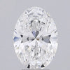 3.00ct Oval Lab Grown Diamond (Colour E, Clarity IF, IGI Certified)