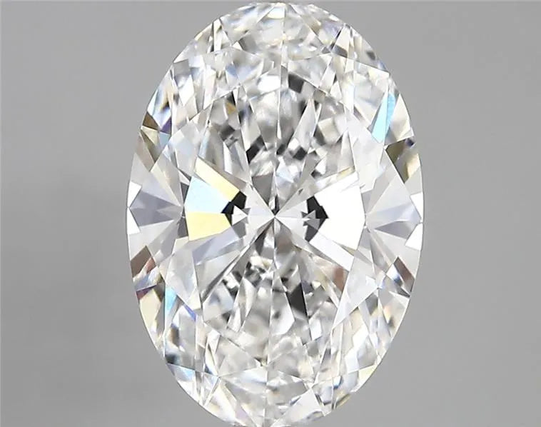 3.00ct Oval Lab Grown Diamond (Colour E, Clarity VVS1, IGI Certified)