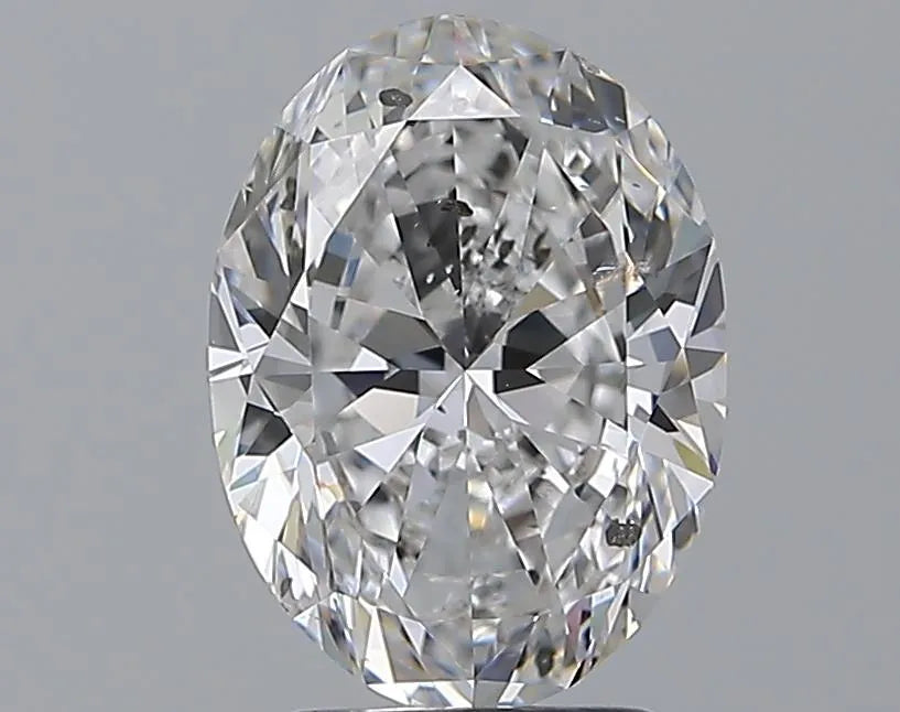 3.00ct Oval Natural Diamond (Colour E, Clarity SI2, Cut VG, GIA Certified)