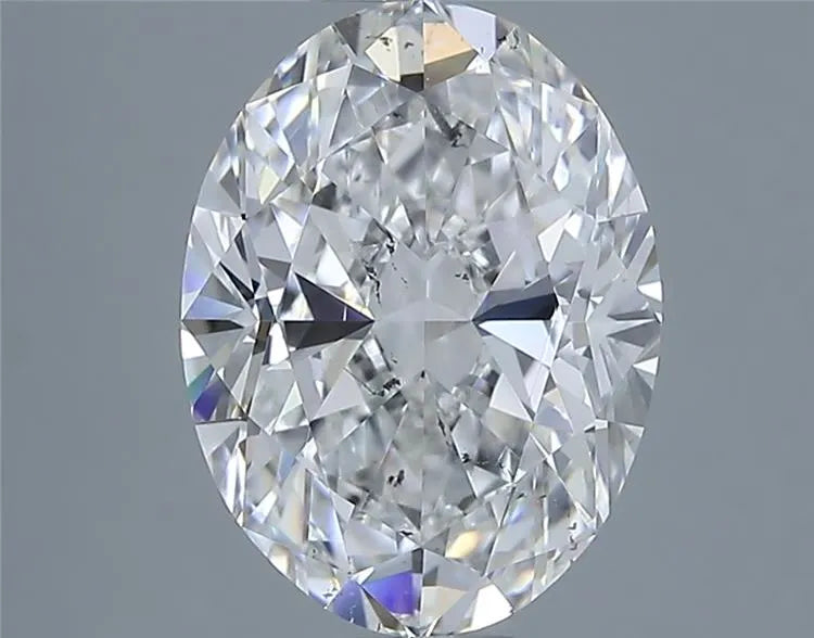 3.00ct Oval Natural Diamond (Colour F, Clarity SI2, GIA Certified)