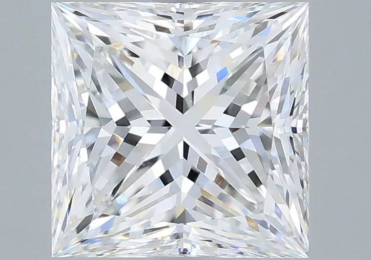 3.00ct Princess Lab Grown Diamond (Colour F, Clarity VVS2, IGI Certified)