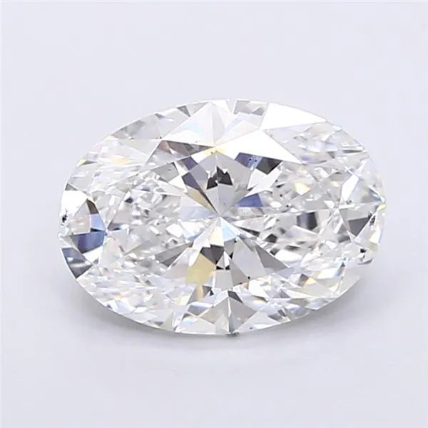 3.01ct Oval Lab Grown Diamond (Colour E, Clarity VS2, IGI Certified)