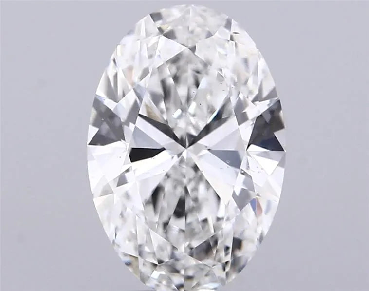 3.01ct Oval Lab Grown Diamond (Colour F, Clarity VS2, IGI Certified)