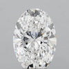 3.02ct Oval Lab Grown Diamond (Colour F, Clarity VVS2, IGI Certified)