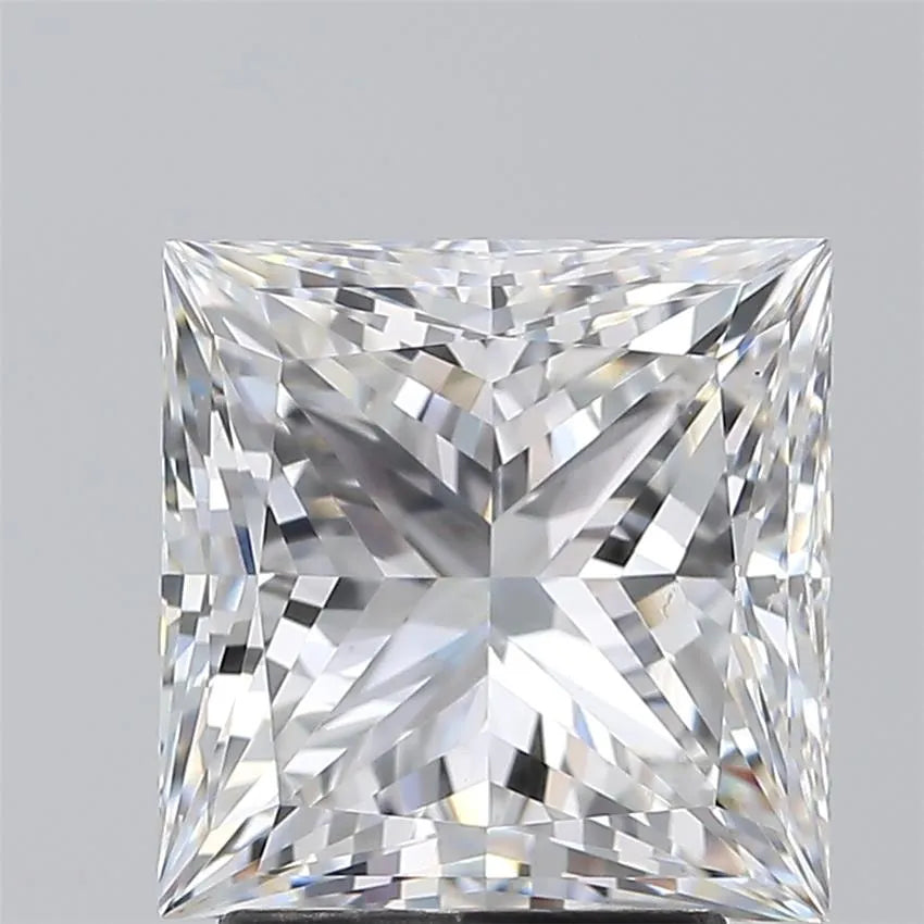 3.05ct Princess Lab Grown Diamond (Colour E, Clarity VS2, IGI Certified)
