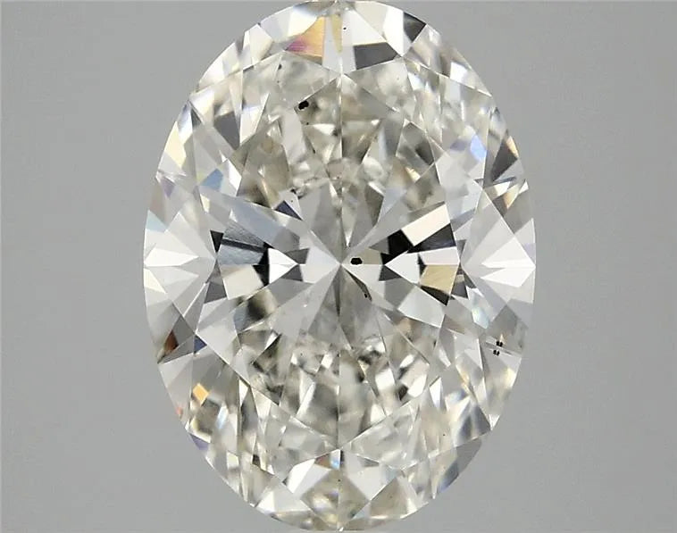 3.10ct Oval Lab Grown Diamond (Colour H, Clarity VS2, IGI Certified)