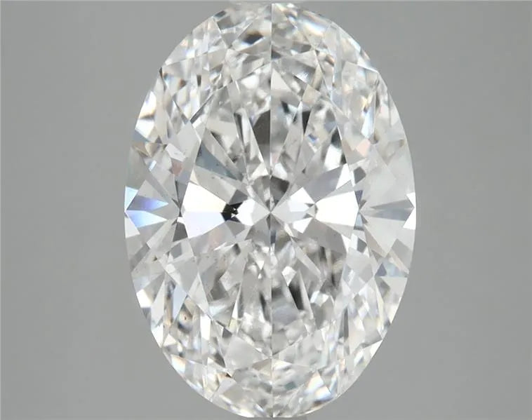 3.50ct Oval Lab Grown Diamond (Colour E, Clarity VS2, IGI Certified)