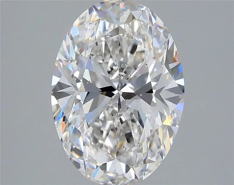 3.50ct Oval Lab Grown Diamond (Colour F, Clarity VS2, IGI Certified)