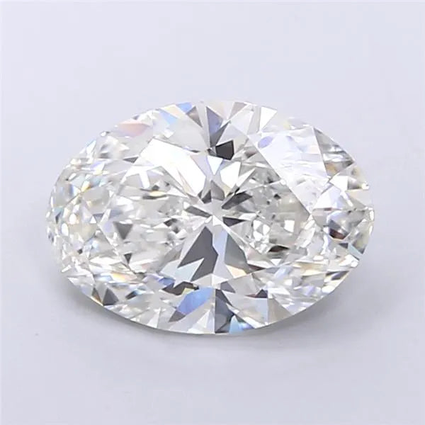 3.50ct Oval Lab Grown Diamond (Colour G, Clarity VS1, IGI Certified)