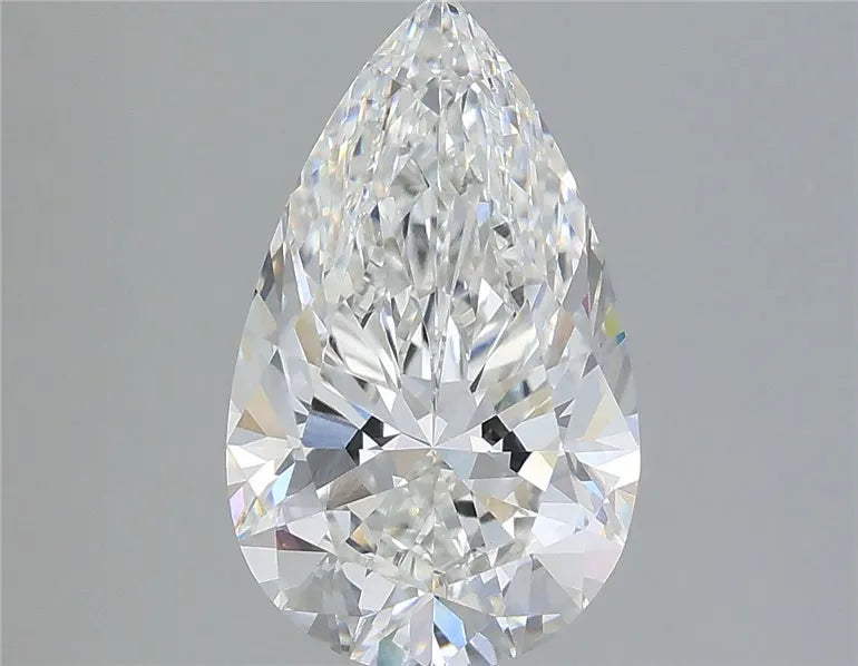 3.54ct Pear Lab Grown Diamond (Colour F, Clarity VVS2, IGI Certified)