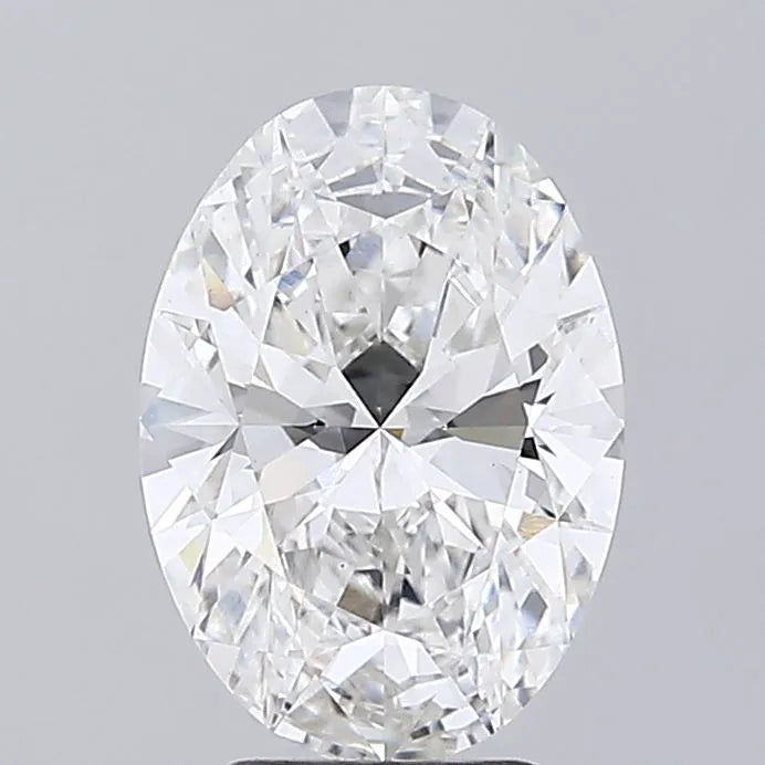 3.60ct Oval Lab Grown Diamond (Colour F, Clarity VS1, IGI Certified)