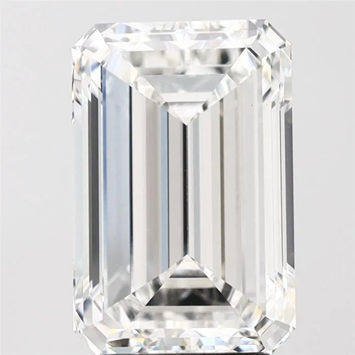4.00ct Emerald Lab Grown Diamond (Colour F, Clarity VS1, IGI Certified)