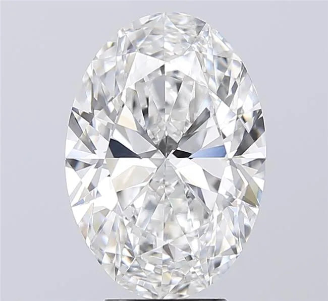 4.00ct Oval Lab Grown Diamond (Colour E, Clarity VVS2, IGI Certified)