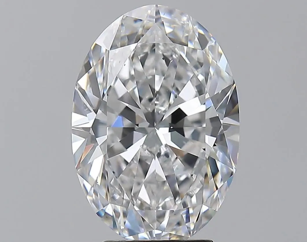 4.00ct Oval Natural Diamond (Colour D, Clarity VS2, Cut EX, GIA Certified)