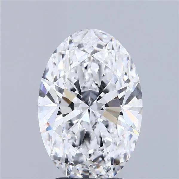 4.01ct Oval Lab Grown Diamond (Colour D, Clarity VVS2, IGI Certified)