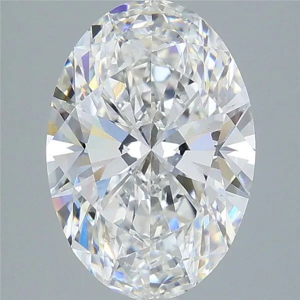 4.01ct Oval Lab Grown Diamond (Colour E, Clarity VVS1, IGI Certified)