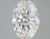 4.01ct Oval Lab Grown Diamond (Colour E, Clarity VVS1, IGI Certified)