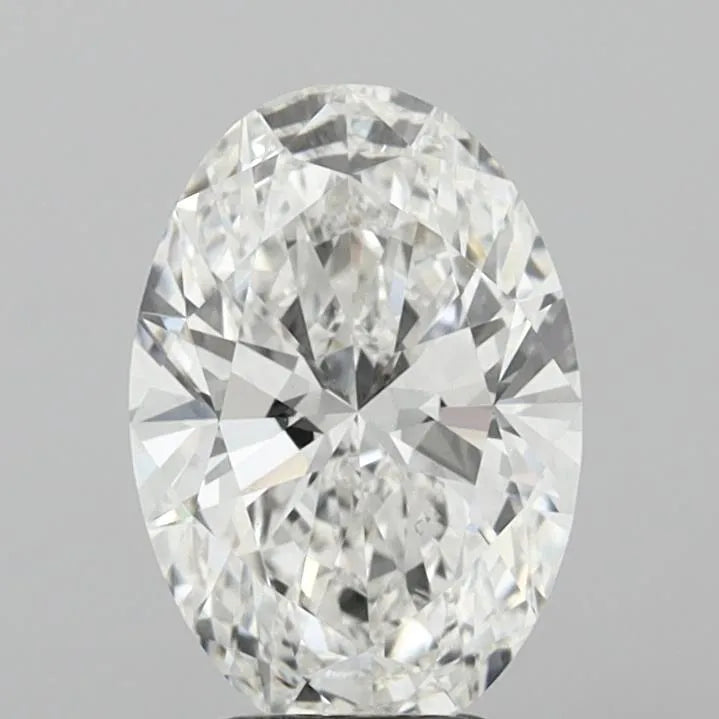 4.01ct Oval Lab Grown Diamond (Colour F, Clarity VVS2, IGI Certified)