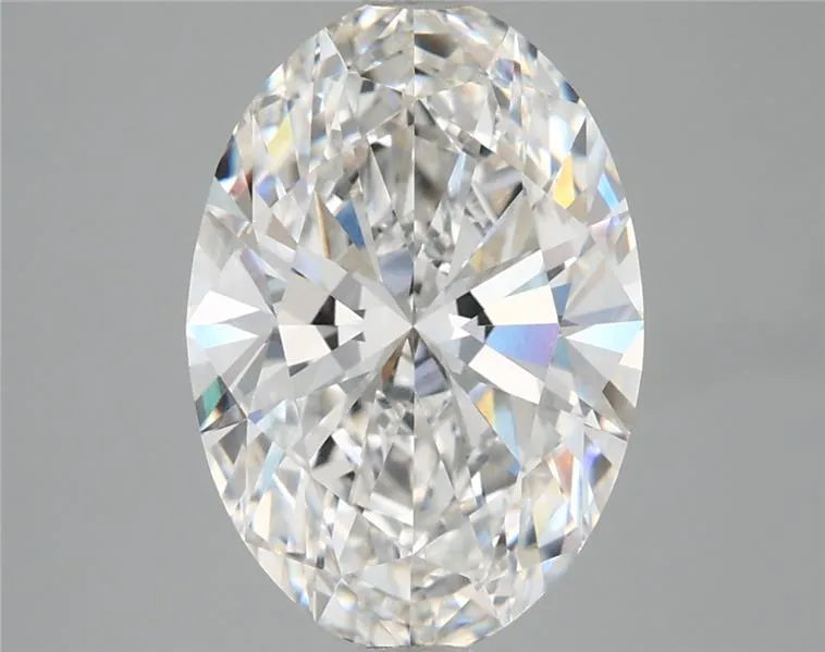 4.02ct Oval Lab Grown Diamond (Colour F, Clarity VVS1, IGI Certified)