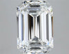 4.03ct Emerald Lab Grown Diamond (Colour D, Clarity IF, IGI Certified)