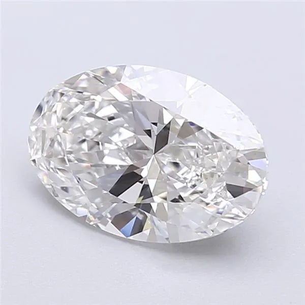 4.05ct Oval Lab Grown Diamond (Colour E, Clarity VS2, IGI Certified)