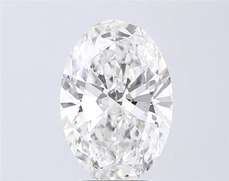 4.06ct Oval Lab Grown Diamond (Colour E, Clarity VS2, IGI Certified)