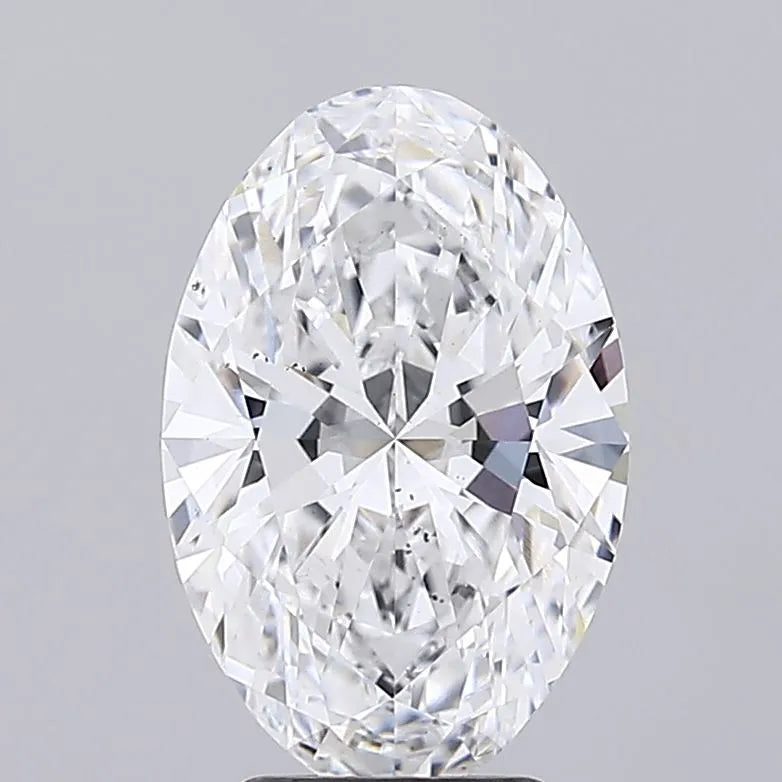 4.08ct Oval Lab Grown Diamond (Colour D, Clarity VS2, IGI Certified)