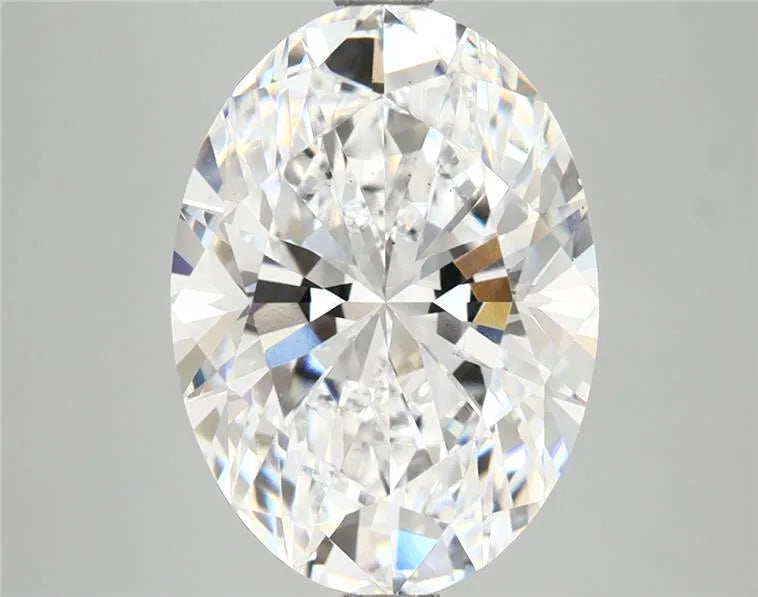 4.52ct Oval Lab Grown Diamond (Colour D, Clarity VS2, IGI Certified)