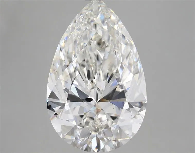 4.66ct Pear Lab Grown Diamond (Colour F, Clarity VS2, IGI Certified)