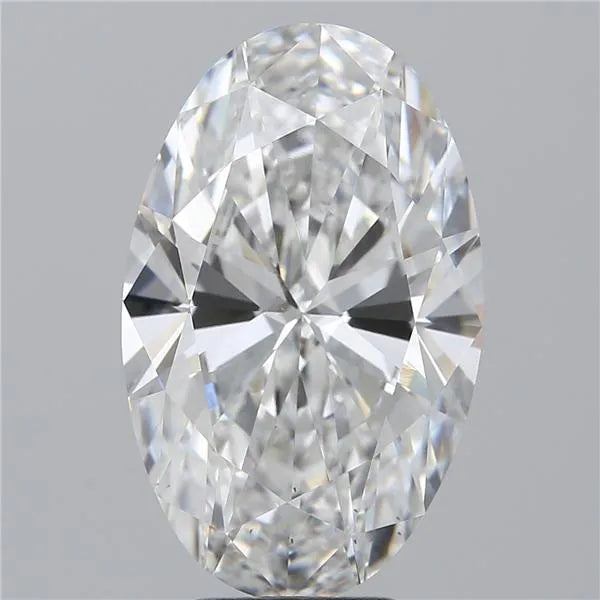 5.17ct Oval Lab Grown Diamond (Colour E, Clarity VS2, IGI Certified)