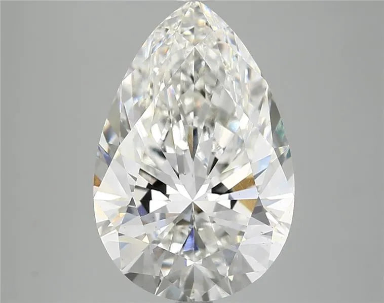 5.54ct Pear Lab Grown Diamond (Colour F, Clarity VS2, IGI Certified)