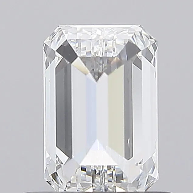 0.97ct Emerald Lab Grown Diamond (Colour F, Clarity VS2, IGI Certified)