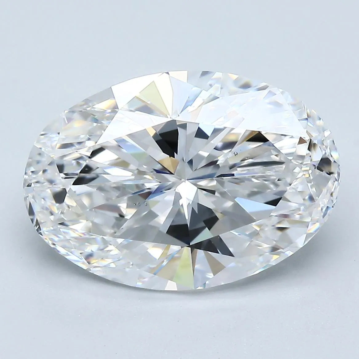 6.04ct Oval Natural Diamond (Colour E, Clarity VS2, GIA Certified)