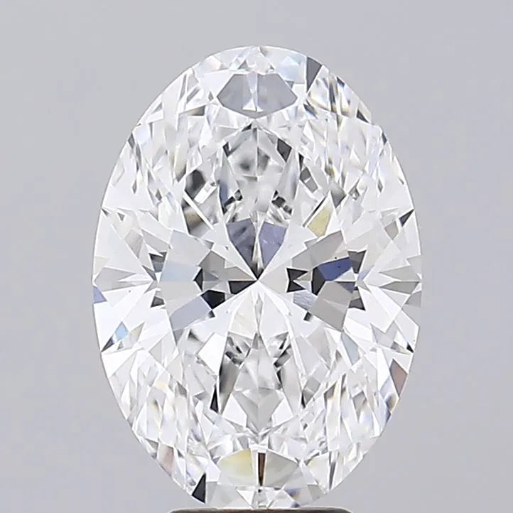 6.08ct Oval Lab Grown Diamond (Colour D, Clarity VS1, GIA Certified)