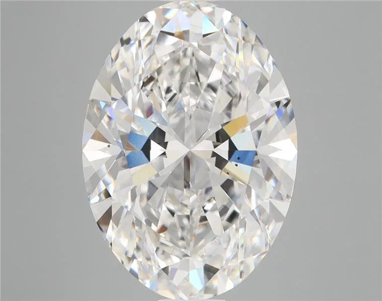 7.06ct Oval Lab Grown Diamond (Colour D, Clarity VS2, IGI Certified)