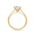 Abigail 18k Yellow Gold Oval Solitaire