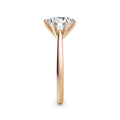 Abigail 18k Rose Gold Round Solitaire
